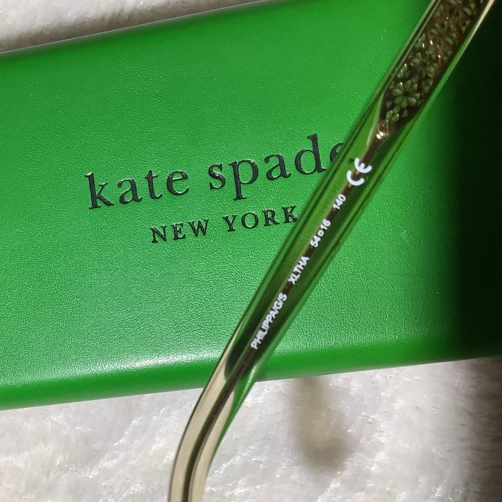 Kate Spade Brown Tortoise Sunglasses - Picture 4 of 11